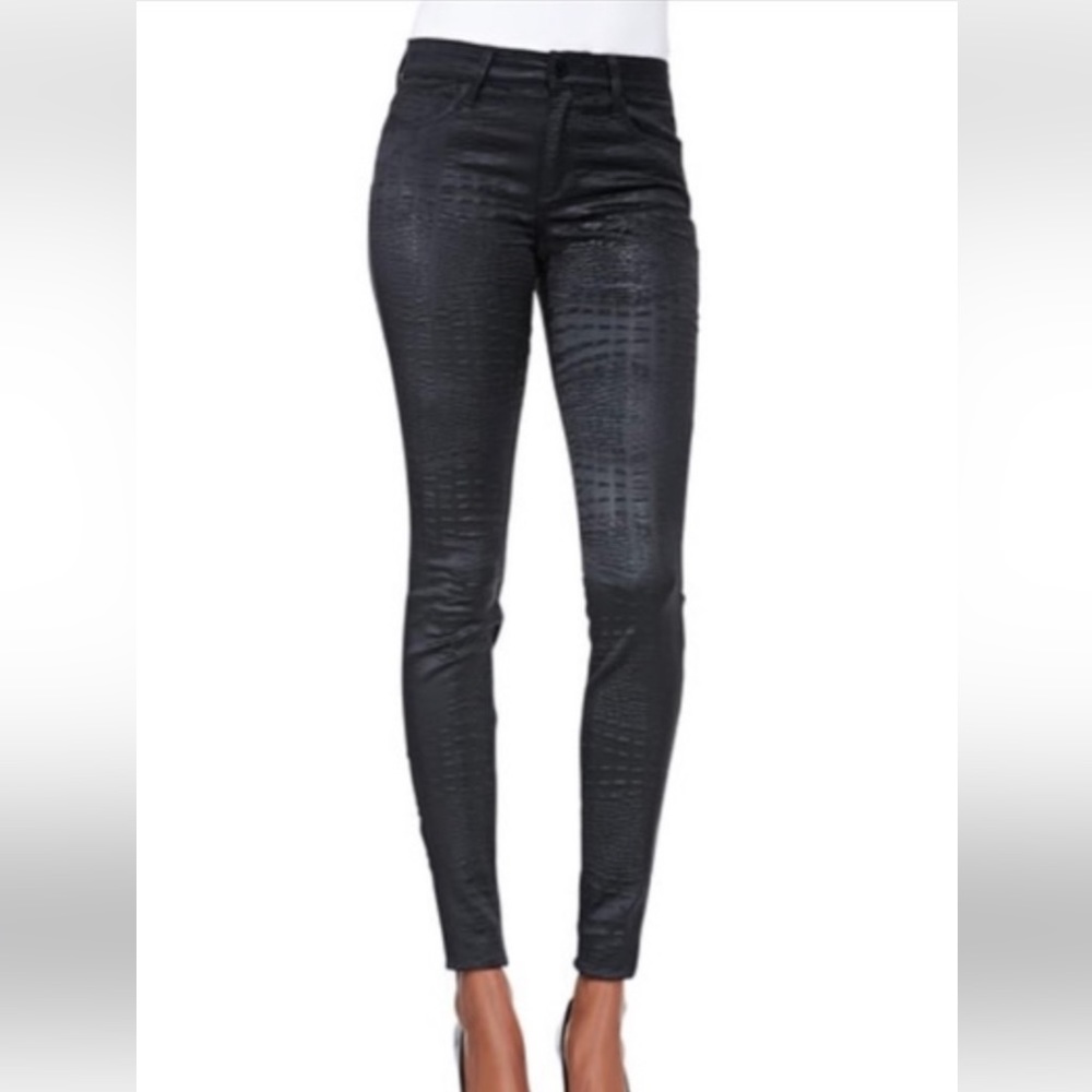 Joe’s Jeans Millie Mid Rise Crocodile Print Legging